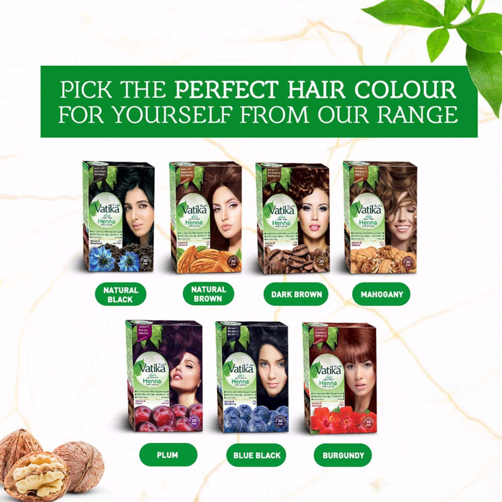 Vatika Naturals Henna Hair Color - Mahogany