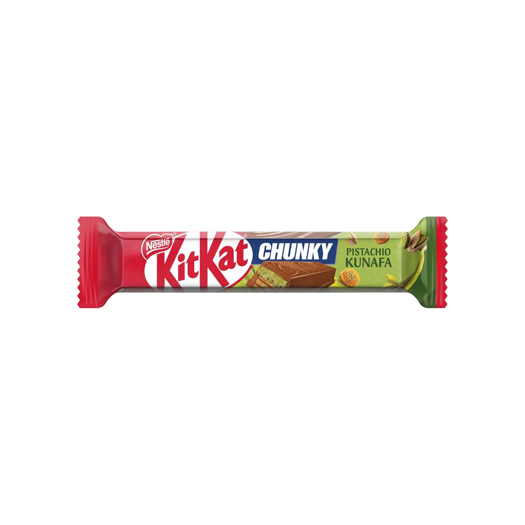 KitKat Chunky in Pistachio Kunafa Chocolate Bar (41g)