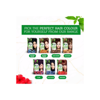Vatika Naturals Henna Hair Color 6 X 10 g (pack of 2) | Burgundy Color for Healthy & Nourished Hairs | Ammonia Free | For Women