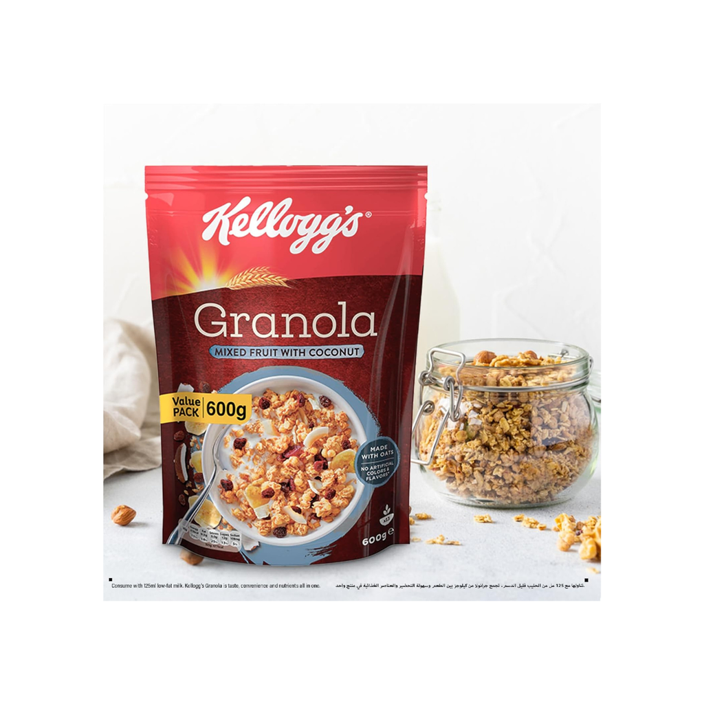 Kellogg_s Granola Mixed Fruit with Coconut 600g