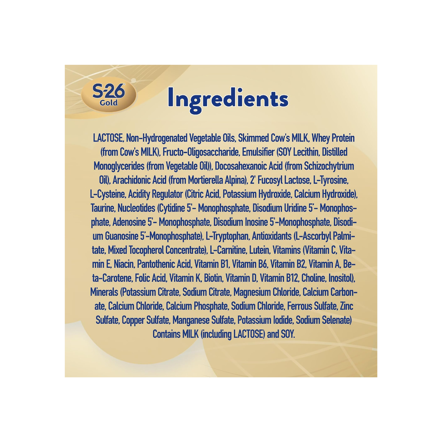 Nestle S26 Gold Stage 1 Starter Infant Formula From 0-6 Months 400g