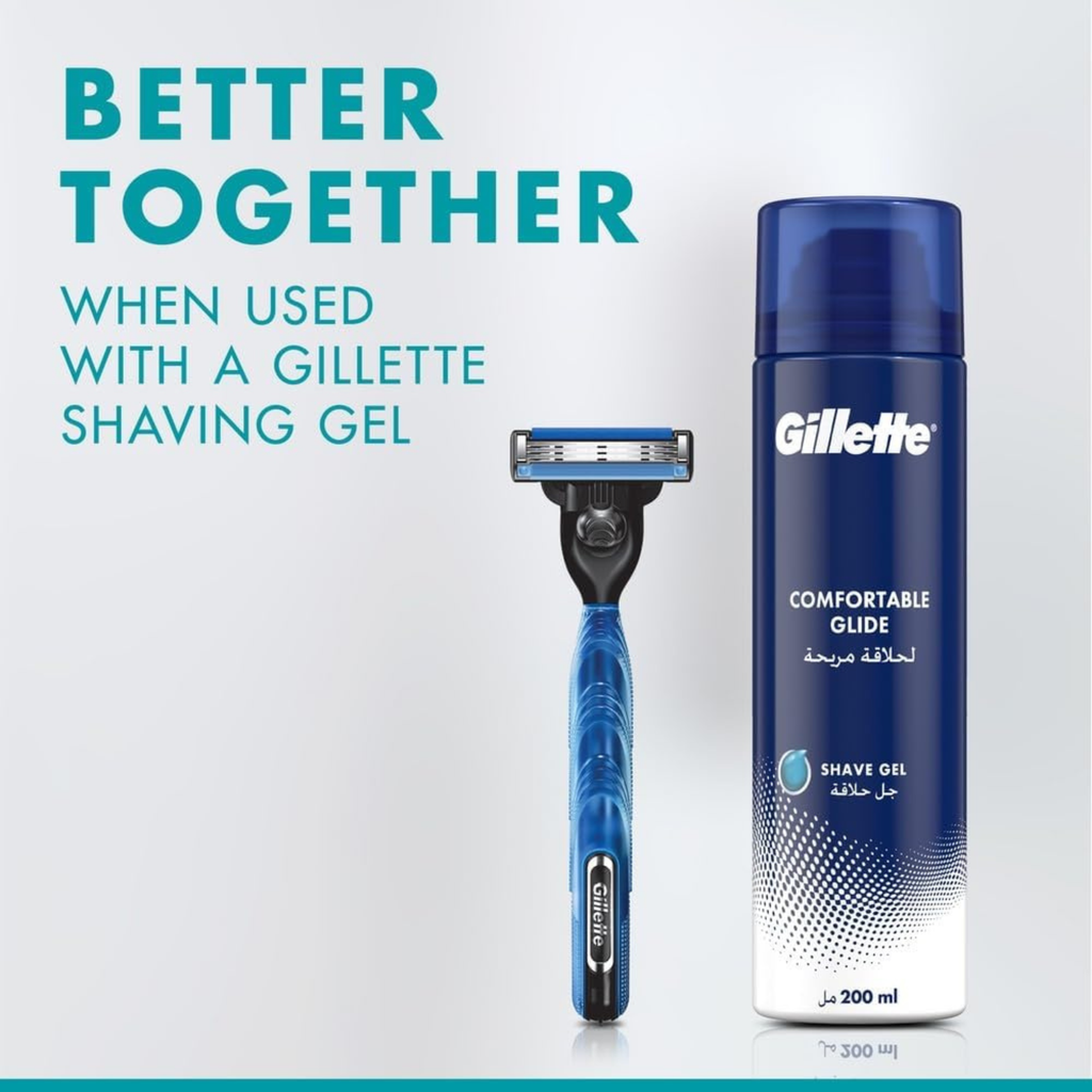 Gillette Mach3 Men'S Handle + 2 Blades