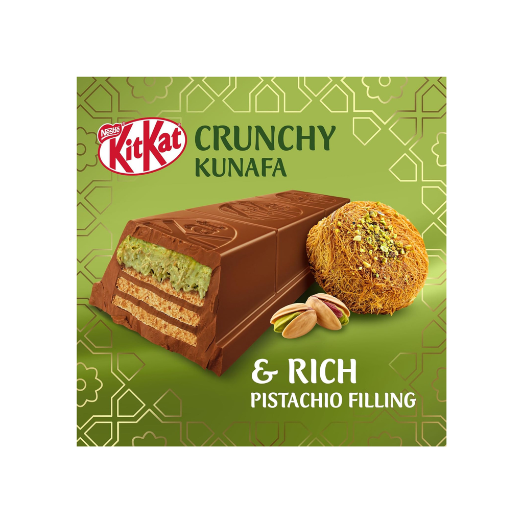 KitKat Chunky in Pistachio Kunafa Chocolate Bar (41g)
