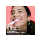 Labello Pomegranate Shine Lip Balm, 24H Melt-In Moisture, with Shea Butter and Natural Oils Enriched with Vitamins, with Natural Ingredients, Mineral Oil Free, Vegan, 4.8g