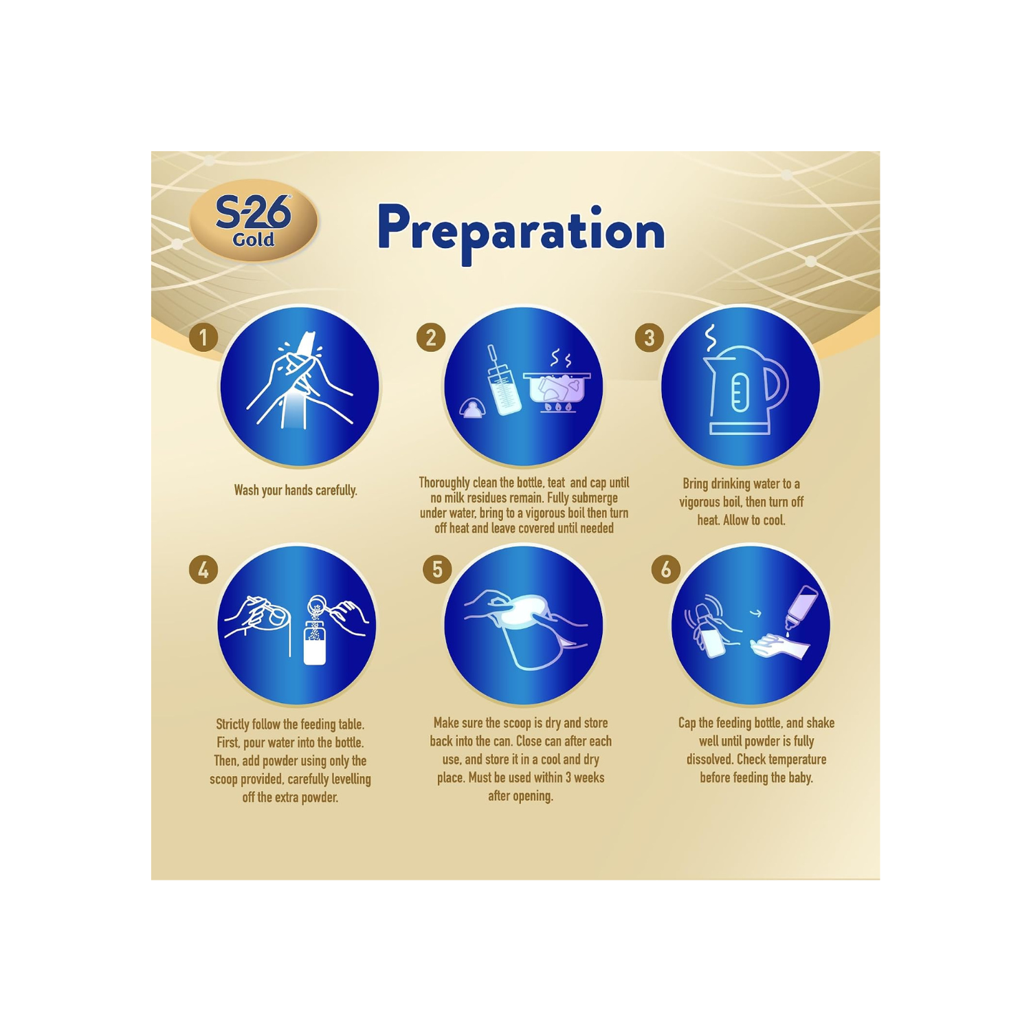 Nestle S26 Gold Stage 1 Starter Infant Formula From 0-6 Months 400g