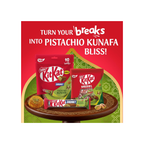 KitKat Chunky in Pistachio Kunafa Chocolate Bar (41g)