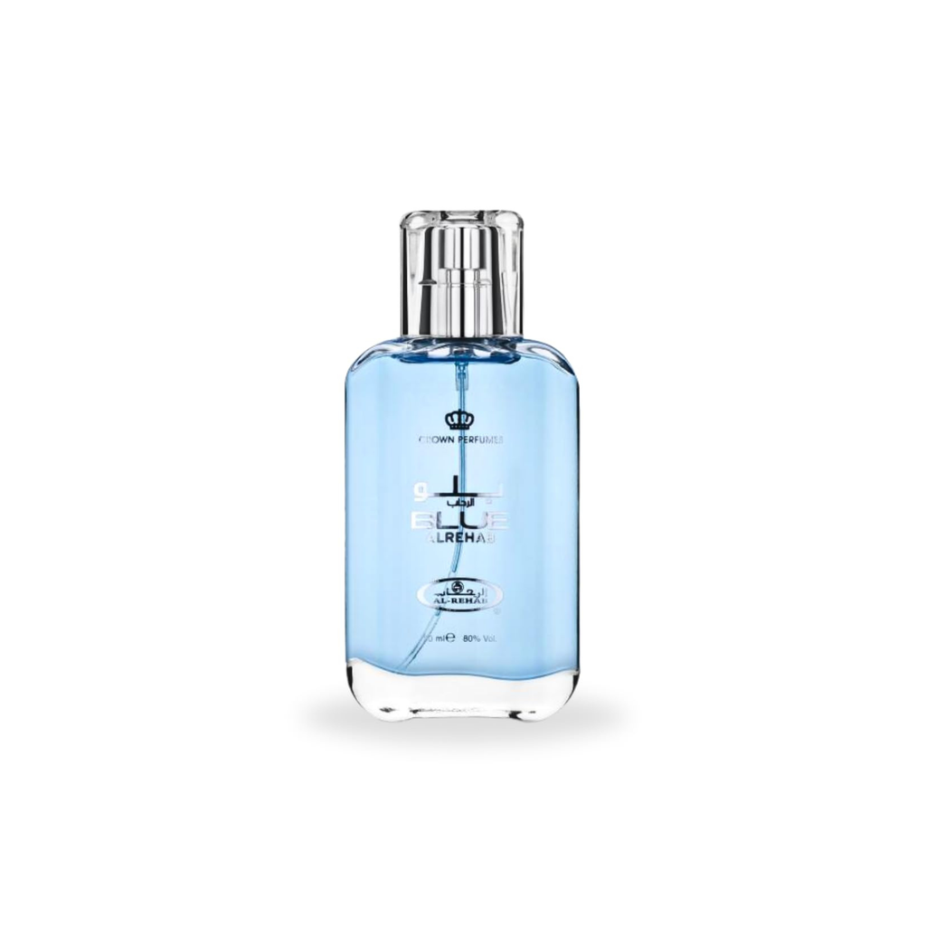 Al-Rehab Blue EDP - 50ML (1.7 OZ), Long Lasting & Luxurious Scents of Arabia, Perfumes for Men & Women