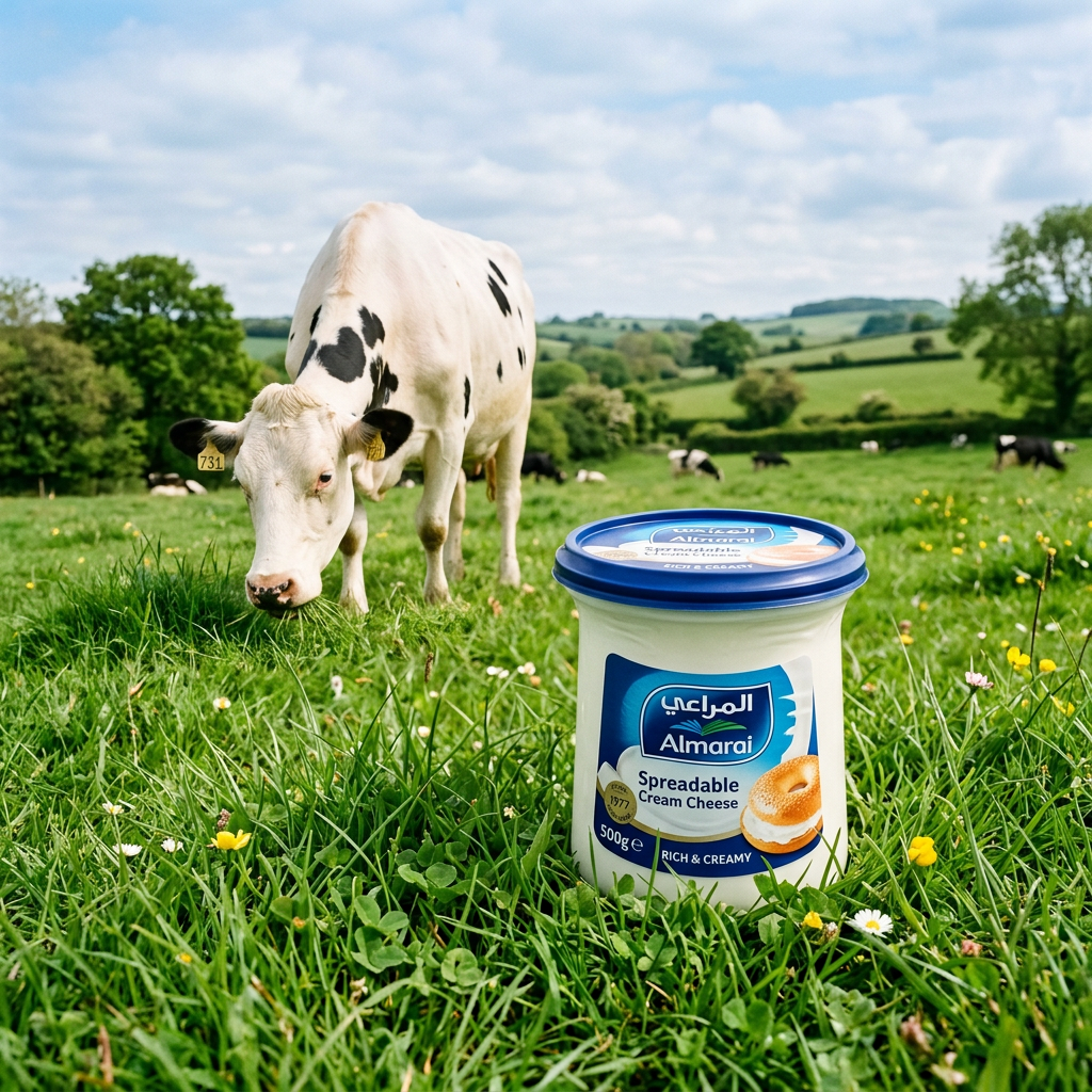 Almarai Spreadable Cream Cheese 500g