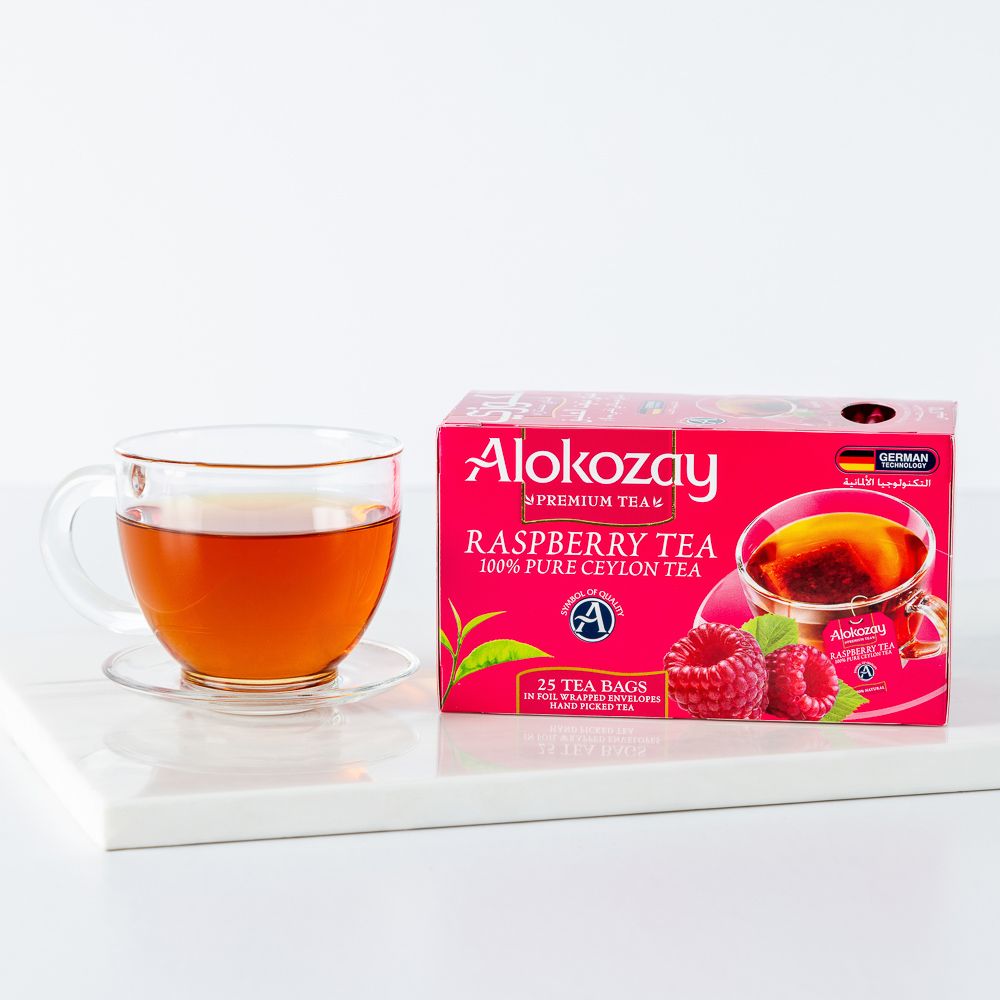 Alokozay Raspberry Tea - 25 Tea Bags