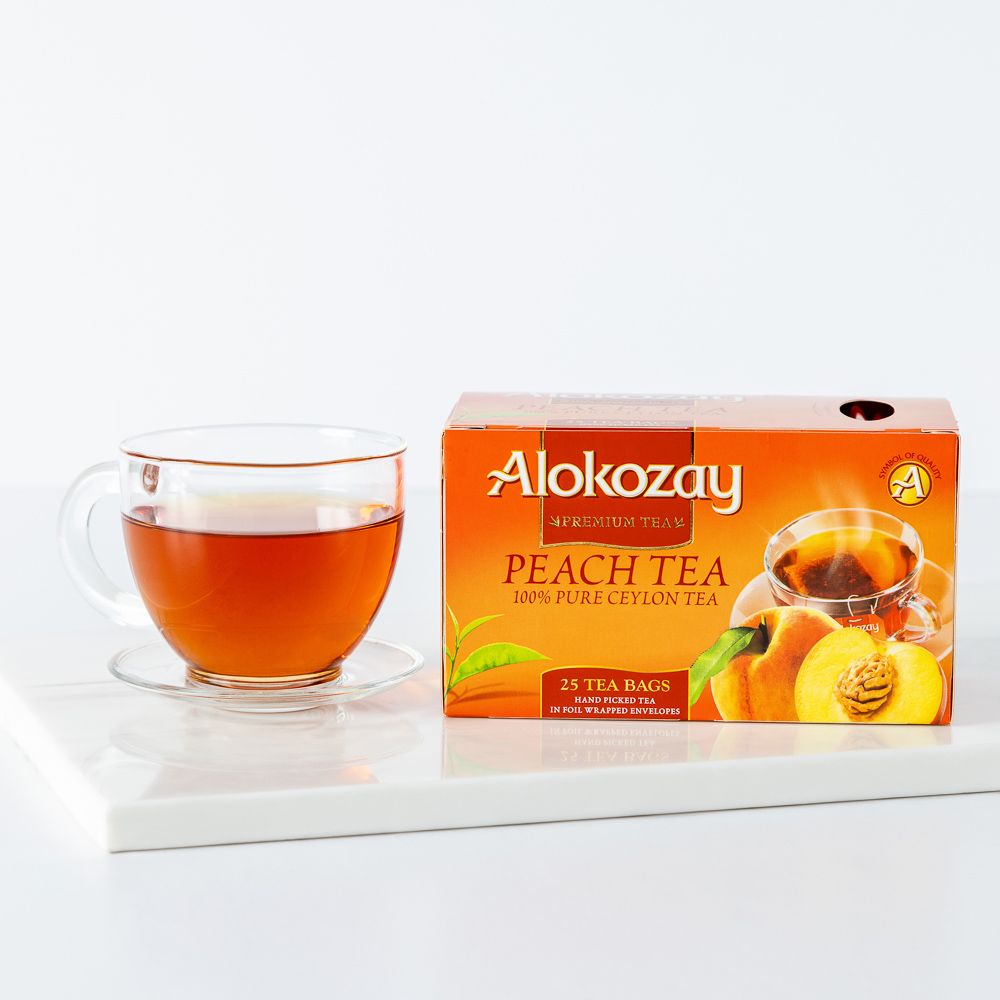 Alokozay Peach Tea - 25 Tea Bags