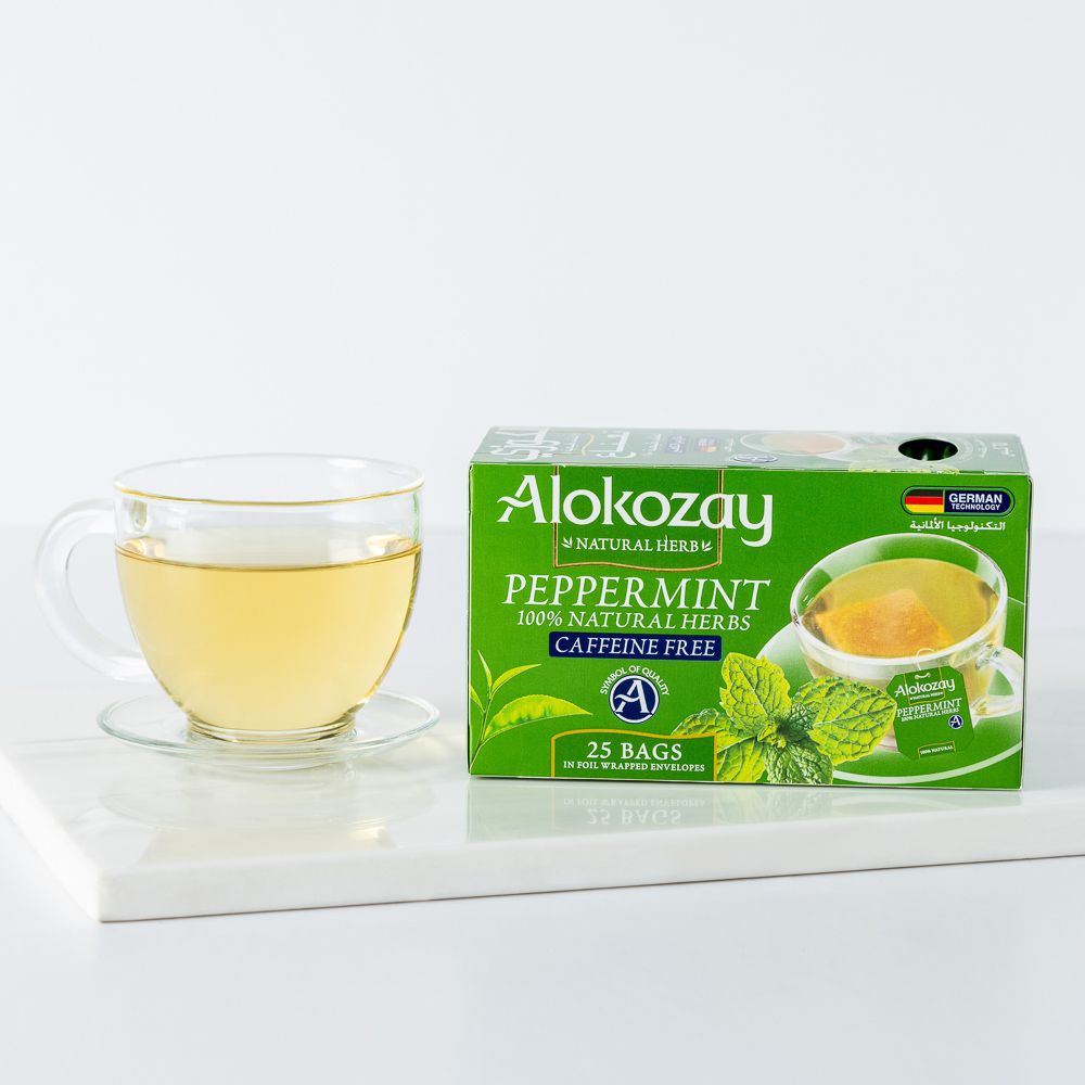 Alokozay Peppermint Tea Bag - 25 Tea Bags