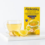 Alokozay Ginger & Lemon Tea Bag - 25 Tea Bags
