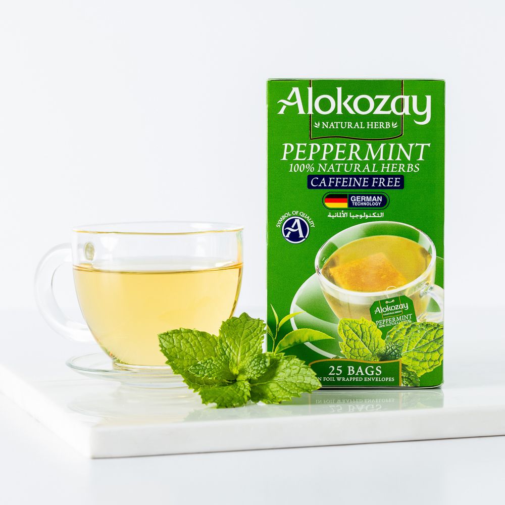 Alokozay Peppermint Tea Bag - 25 Tea Bags