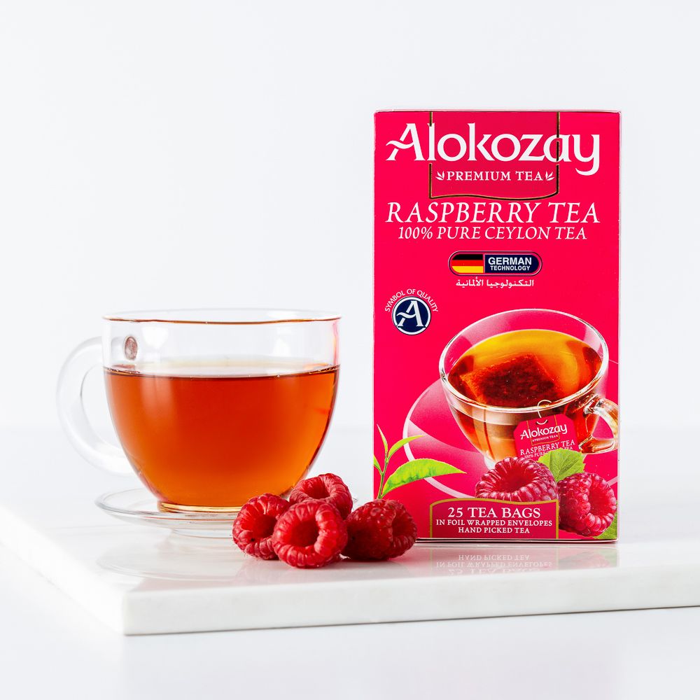 Alokozay Raspberry Tea - 25 Tea Bags