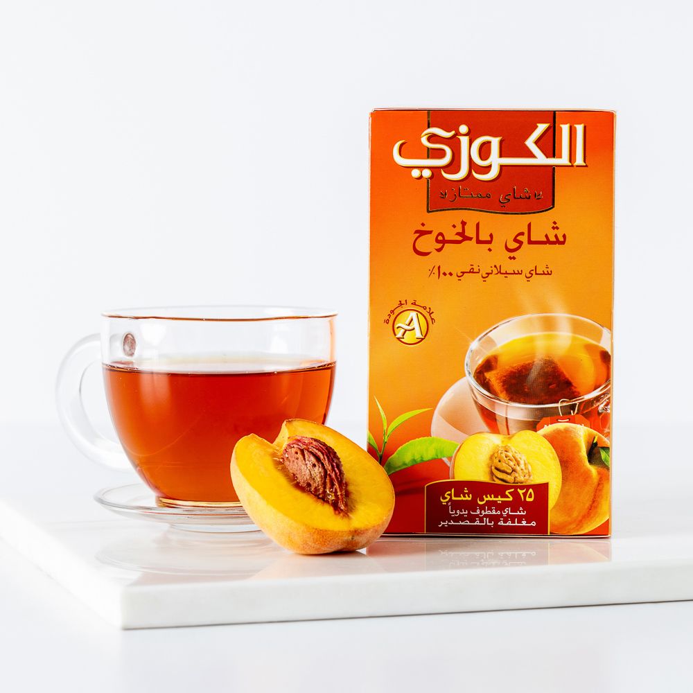 Alokozay Peach Tea - 25 Tea Bags