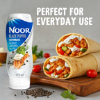 Noor Black Pepper Mayonnaise | 425ml Squeezy Bottle