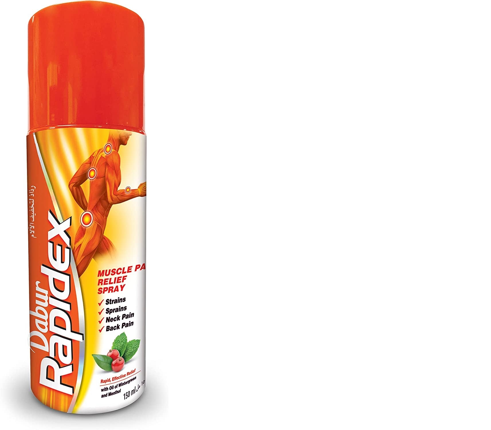 Dabur Rapidex Muscle and Joint Pain Relief Spray, 150 ml