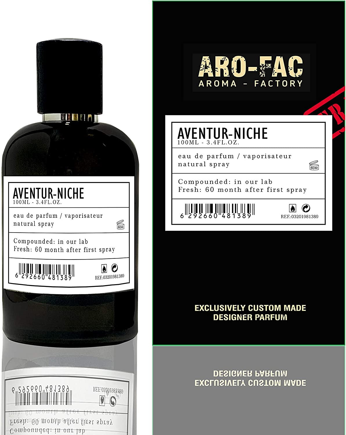Dhamma Aro-Fac Aventur-Niche Perfume For Unisex EDP 100ml