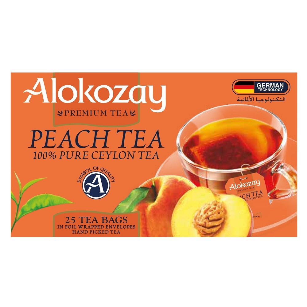 Alokozay Peach Tea - 25 Tea Bags
