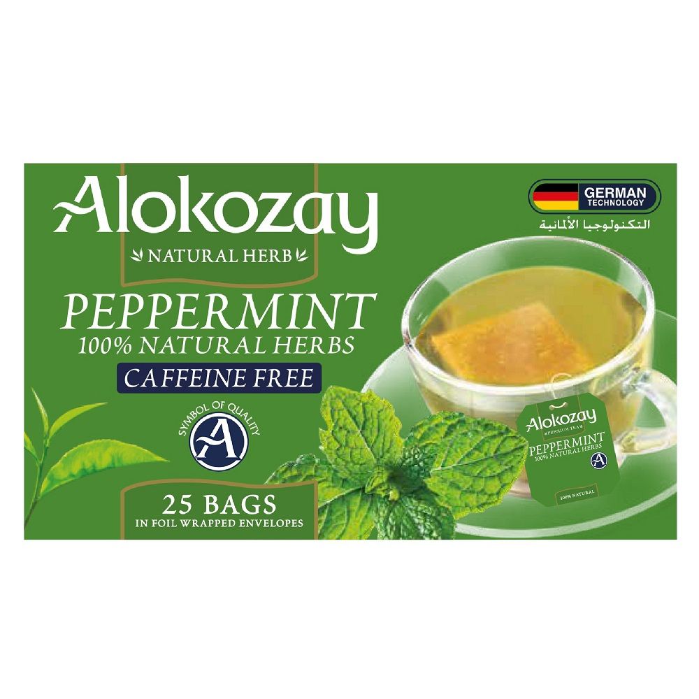 Alokozay Peppermint Tea Bag - 25 Tea Bags