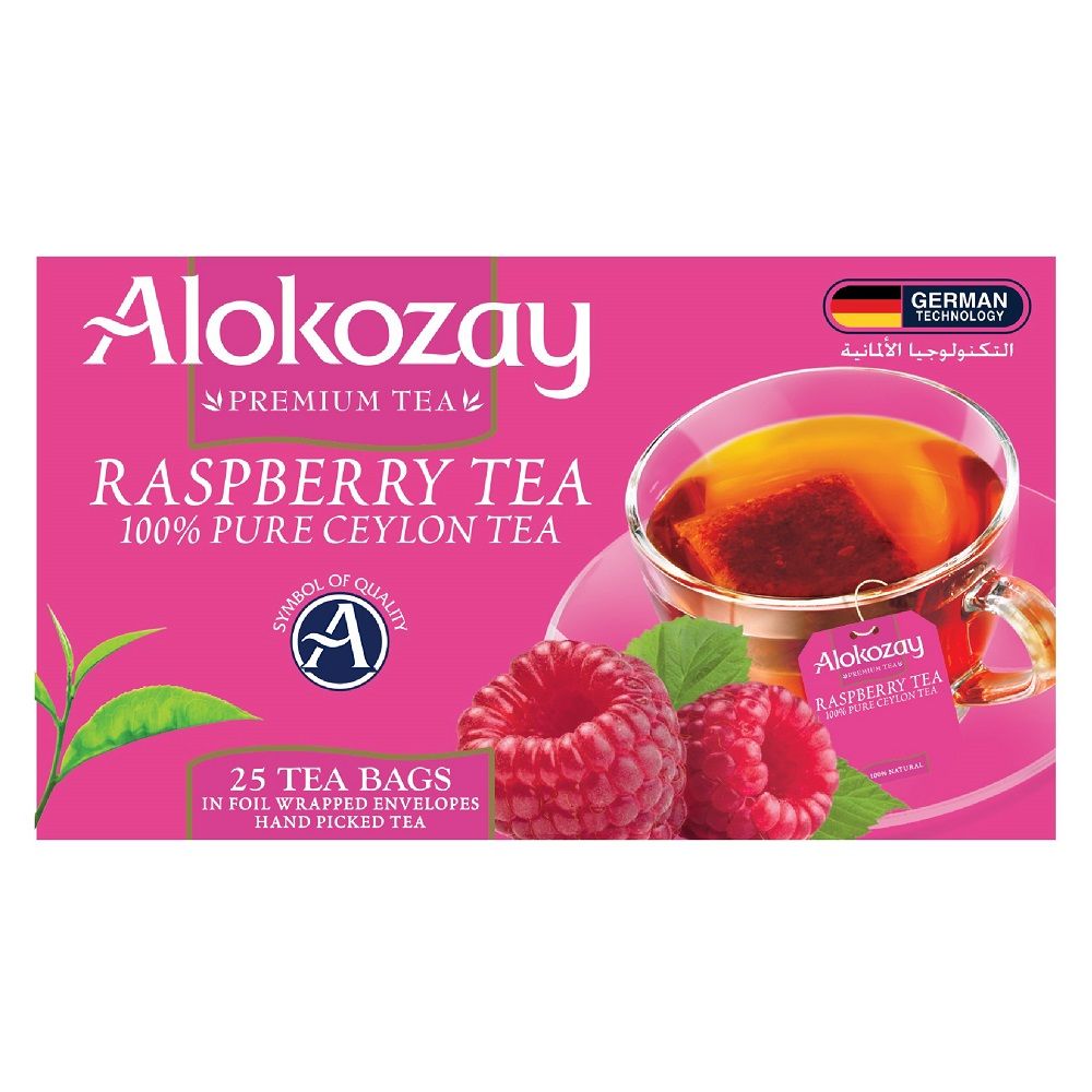 Alokozay Raspberry Tea - 25 Tea Bags