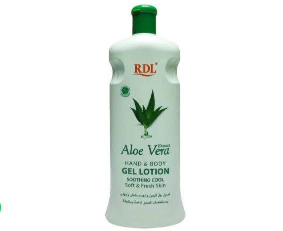 RDL Moisturizing Body and Hand Lotion with Aloe Vera Extract - 600 ml