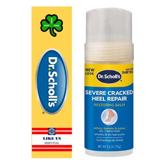 Dr. Scholl's Severe Cracked Heel Repair-Restoring Balm 2.5oz