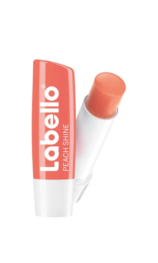 Labello Peach Shine Lip Balm (24h Melt-In) 4.8g