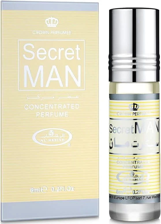 Al Rehab Secret Man Concentrated Perfume Roll-On 6 ml
