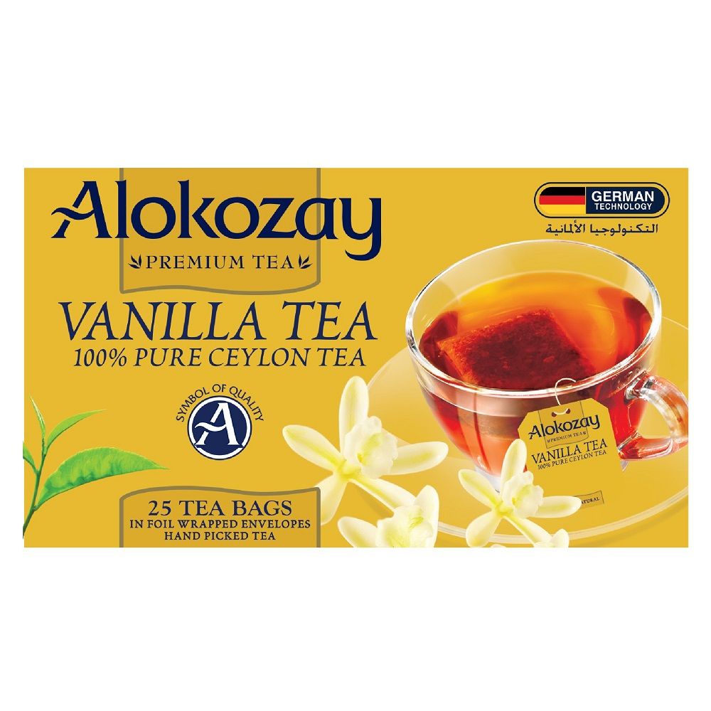 Alokozay Vanilla Tea - 25 Tea Bags