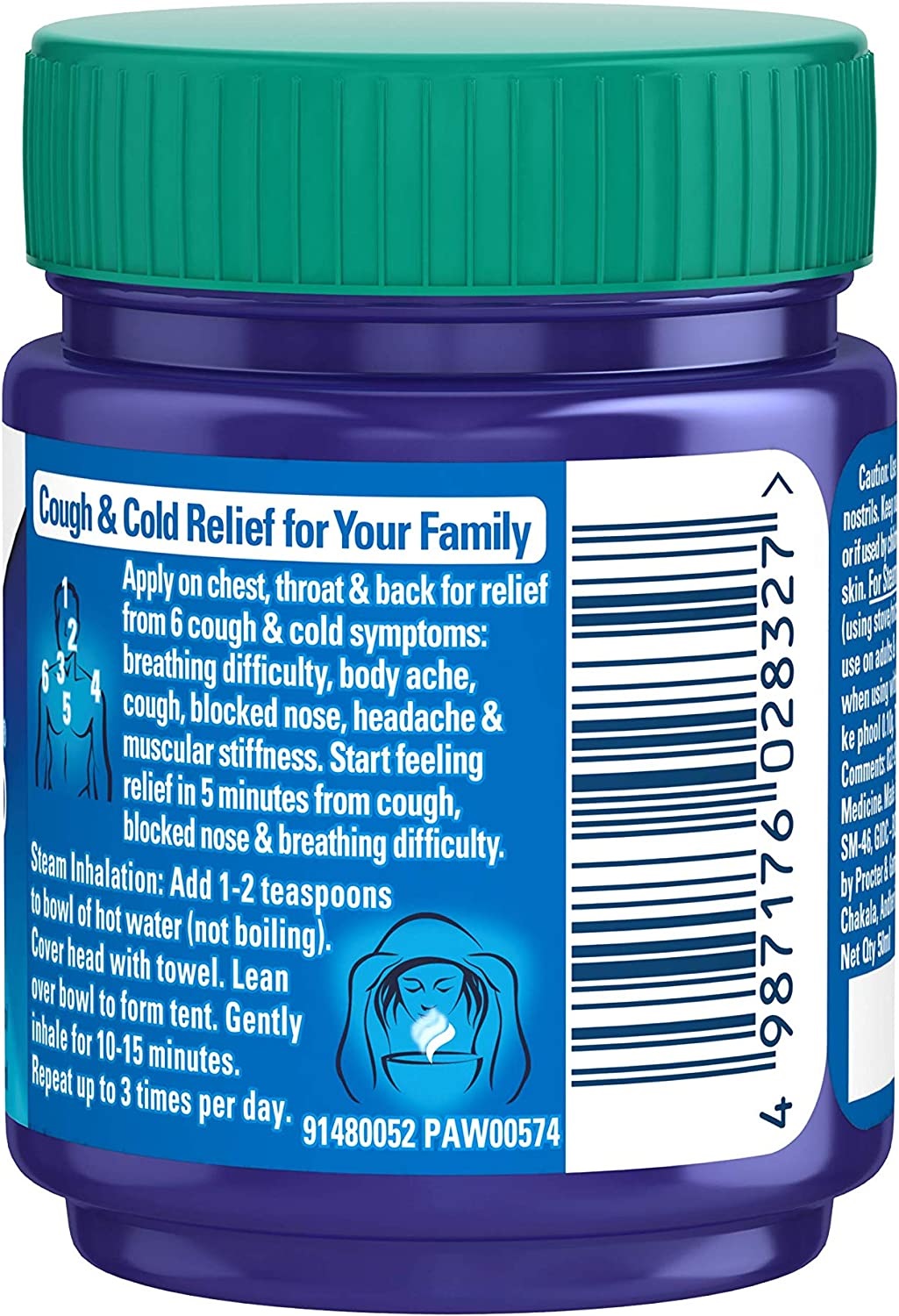 Vicks Vaporub 50Gm