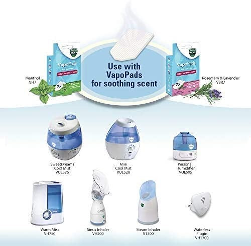 Vicks Vh 7 Vapo Pads Menthol