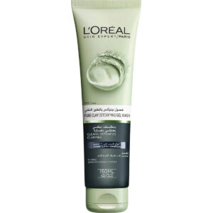 L'Oreal Paris Skin Care Pure Clay Cleanser Black Detoxifies & Clarifies 150ml
