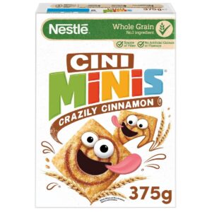 Nestle Cini Minis Cinnamon Breakfast Cereal 375g