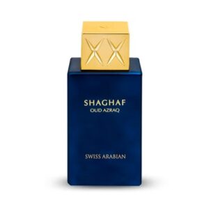 Swiss Arabian Shaghaf Oud Azraq Unisex Eau De Parfum 75ml - Amber, Vanilla, Oud Scent