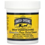 Amish Origins Deep Penetrating, Greaseless Pain Relief Cream, 99.22 g (3.5fl. oz)
