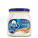 Puck Pure and Natural Cheese Cream Spread, 500 Gram (Packaging May Vary)