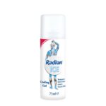 Radian Ice Roll-On Cooling Gel for Acute, Sudden, Shooting Muscle Pain, 75ml, Sprains, Ruptures, Strains, Easy Mess-Free Application, Recover Injured Muscles, All Natural Ingredients