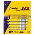 Cadbury Flake Chocolate Bar 15g Pack of 36
