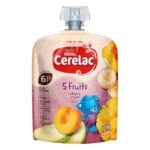 Nestle Cerelac Fruits Puree Pouch 5 Fruits 90g