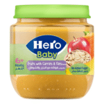 Hero Baby Mixed Fruits With Cereals Jar, 125 gm