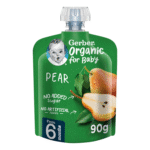 GERBER ORG PEAR 90GM +6M
